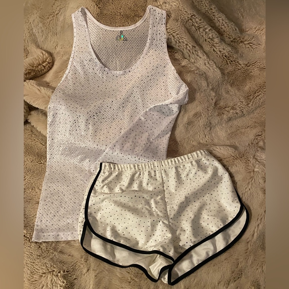 Dbleudazzled designer athleisure loungewear set